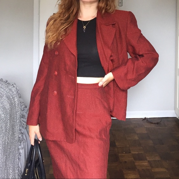 Vintage pure wool skirt 🧶🐑 - Picture 2 of 3